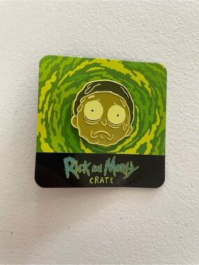 Loot Crate Exclusive Rick and Morty Morty Enamel Pin | Toxic Morty